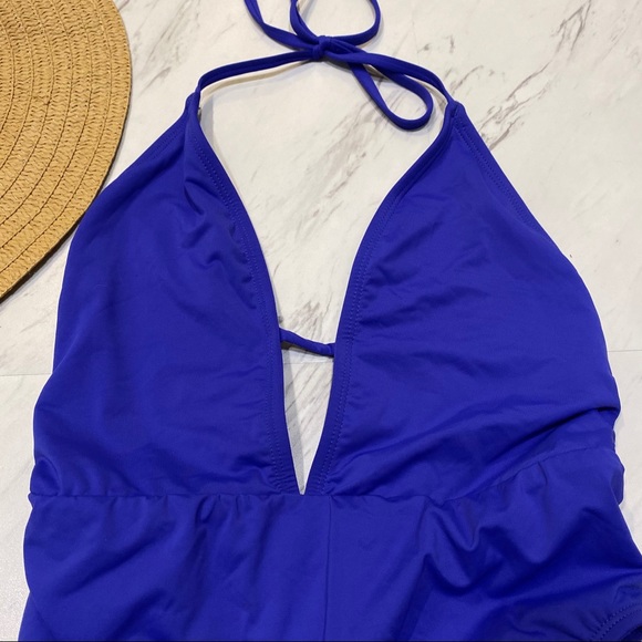 New! The Bikini Lab Purple One Piece Swimsuit S - Picture 8 of 10